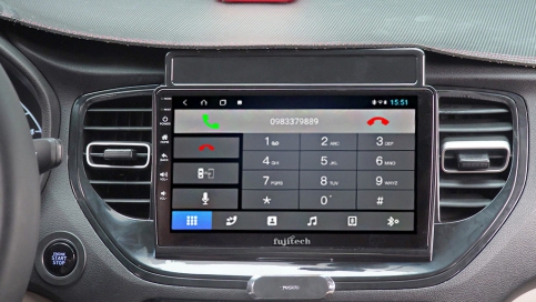Màn hình DVD Android xe Hyundai Accent 2021 - nay | Fujitech 